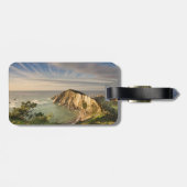 Playa del Silencio Spanien stilisiert Gepäckanhänger (Rückseite horizontal)