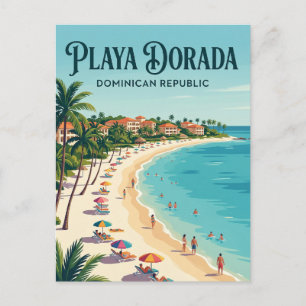 Playa Dorada Dominikanische Republik Postkarte