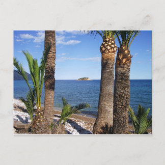 Playa en el Albir, Altea, Alicante Postkarte