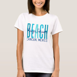 Playa Forum Beach Cancun Mexiko (Ozean) T-Shirt