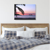 Playa Hermosa Beach Sunset Palms Leinwanddruck (Insitu (Schlafzimmer))