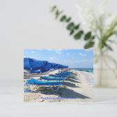 Playa Norte, Isla Mujeres, Mexiko Postkarte (Stehend Vorderseite)