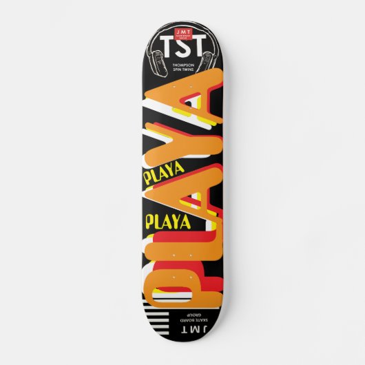 PLAYA OFFIZIELL UK Skateboard (Vorderseite)