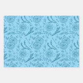 Playa Pastel Whimsical Moderne Nordic Line Kunst Geschenkpapier Set (Vorderseite 3)