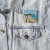 Playa San Juan - Alicante - Spanien Button (Beispiel)