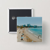 Playa San Juan - Alicante - Spanien Button (Vorne & Hinten)