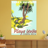 Playa Uvita, Costa rica Reiseplakat/ Leinwanddruck (Insitu (Wohnzimmer))