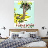 Playa Uvita, Costa rica Reiseplakat/ Leinwanddruck (Insitu (Schlafzimmer))