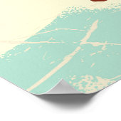 Playa Uvita, Costa rica Reiseplakat/ Poster (Ecke)