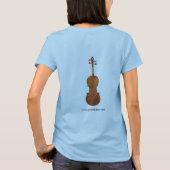 Playa (Violine) T-Shirt (Rückseite)