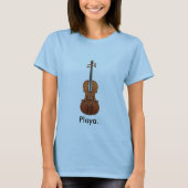 Playa (Violine) T-Shirt (Vorderseite)