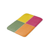 Playable Citrus Squares Badematte (Schrägansicht)