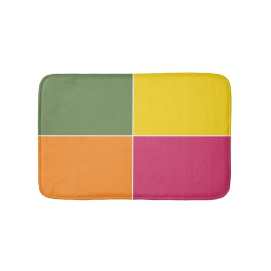 Playable Citrus Squares Badematte (Vorderseite)
