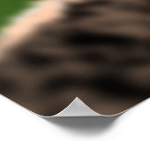 Playable Ostrich Poster - Lächeln - Deine Farbe - (Ecke)