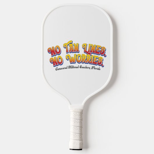 PlayaLinda Strand Pickleball Paddle (Rückseite)