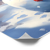 Playame Snowman Wall Art Poster (Ecke)