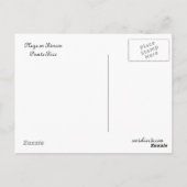 Playas de Puerto Rico Ricon Postkarte (Rückseite)