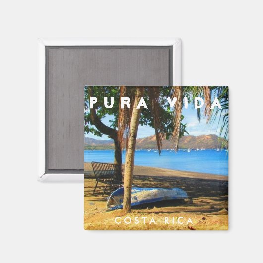 Playas del Coco, Costa Rica Souvenir Magnet (Vorderseite/Rückseite)