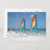 Playas Mujeres-Cancun Mexiko Postkarte (Vorne/Hinten)