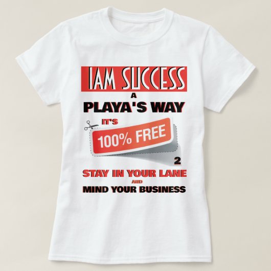 PLAYA'S WEG T-Shirt (Design vorne)