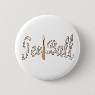 Playball T-Shirt-Ball Button
