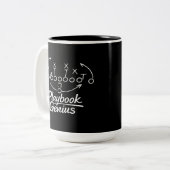 Playbook Genius Zweifarbige Tasse (Vorderseite Links)