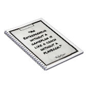 "Playbook" Notizblock (Rechte Seite)