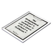 "Playbook" Notizblock (Linke Seite)