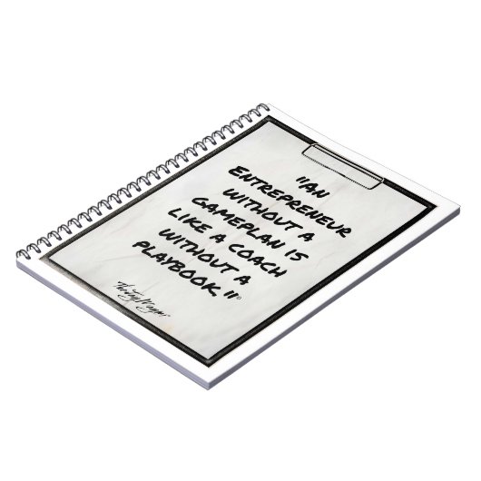 "Playbook" Notizblock (Linke Seite)