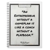 "Playbook" Notizblock (Vorderseite)