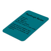 Playdough Recipe Magnet (Linke Seite)