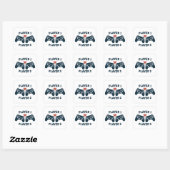 Player 1 Player 2 Paar Gamer Aufkleber (Blatt)