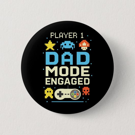 Player 1 Vater Modus Verlobt Button (Vorderseite)
