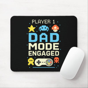 Player 1 Vater Modus Verlobt Mousepad