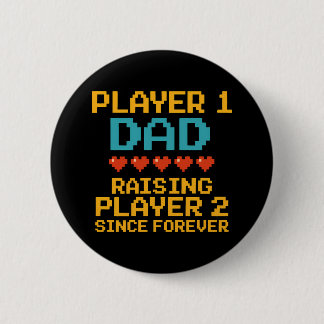 Player 1 Vater Retro Gamer Button