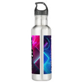 Player Edelstahlflasche (Rückseite)