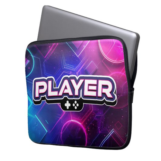 Player Laptopschutzhülle (Vorderseite Links)