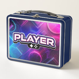 Player Metall Brotdose