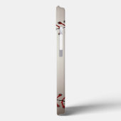 Player Number 24 - Coole Baseball-Sticks sehen Case-Mate iPhone Hülle (Rückseite / Links)