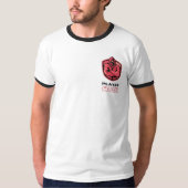 Player One Fox Emblem - das exklusive Gamer-Emblem T-Shirt (Vorderseite)