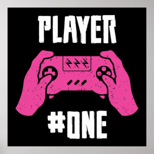 Player #One Gaming Poster