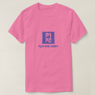 Player One Ready Retro-Gaming-T-Shirt T-Shirt