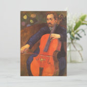 Player Schneklud Portrait von Paul Gauguin (Stehend Vorderseite)