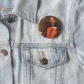 Player Schneklud Portrait von Paul Gauguin Button (Beispiel)