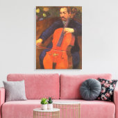 Player Schneklud Portrait von Paul Gauguin Leinwanddruck (Insitu (Wohnzimmer))