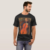 Player Schneklud Portrait von Paul Gauguin T-Shirt (Vorne ganz)