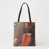 Player Schneklud Portrait von Paul Gauguin Tasche (Vorderseite)