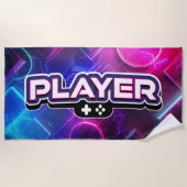 Player Strandtuch (Vorderseite)