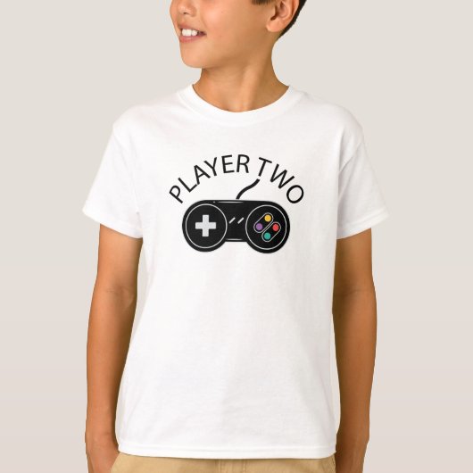 Player Two Gamer - Video Game Controller - Geschen T-Shirt (Vorderseite)