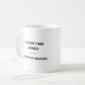 Player Two Joined Parenthood Unlocked Tasse (Vorderseite Links)
